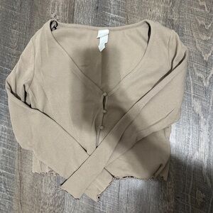H&M cropped sweater